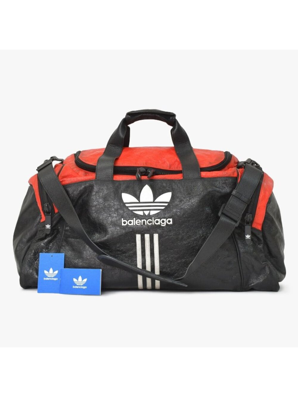 Balenciaga Adidas Collaboration Boston Bag Torefile Black